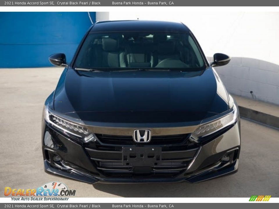 2021 Honda Accord Sport SE Crystal Black Pearl / Black Photo #3