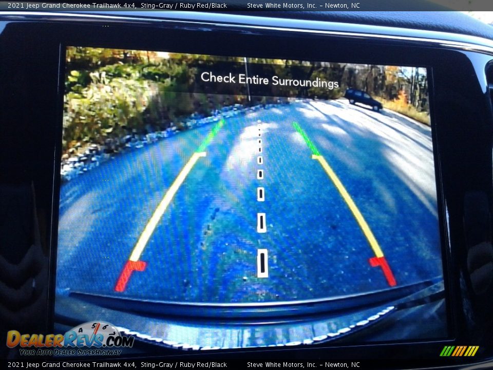 2021 Jeep Grand Cherokee Trailhawk 4x4 Sting-Gray / Ruby Red/Black Photo #27