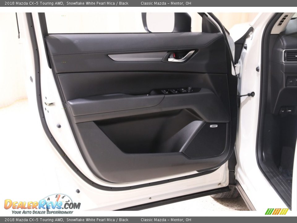 2018 Mazda CX-5 Touring AWD Snowflake White Pearl Mica / Black Photo #4