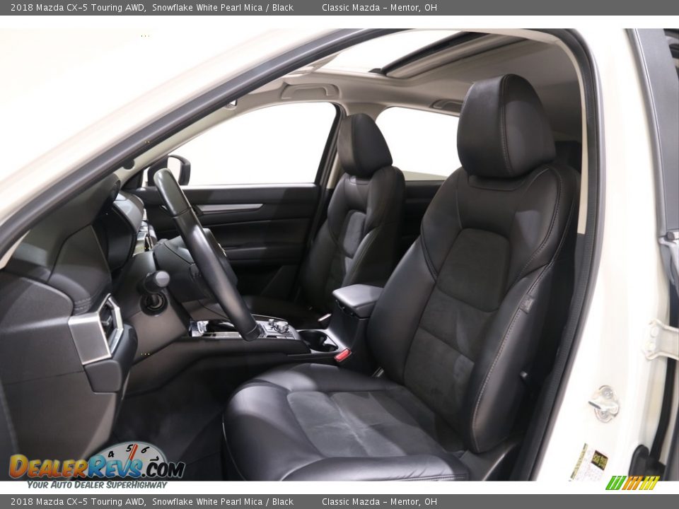 2018 Mazda CX-5 Touring AWD Snowflake White Pearl Mica / Black Photo #5