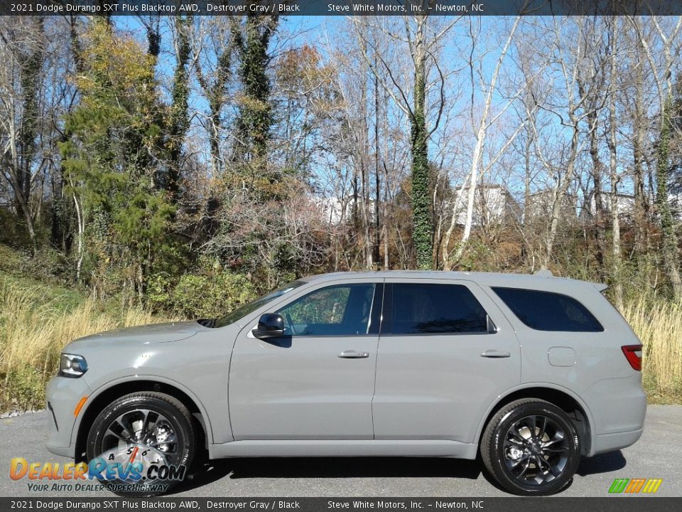 Destroyer Gray 2021 Dodge Durango SXT Plus Blacktop AWD Photo #1