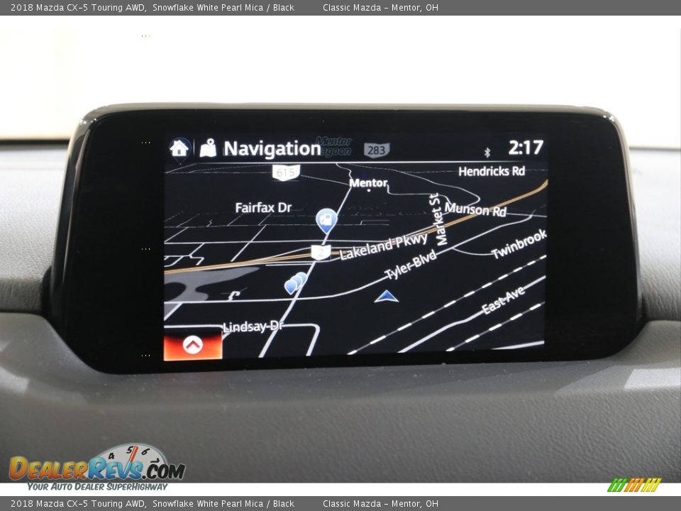 2018 Mazda CX-5 Touring AWD Snowflake White Pearl Mica / Black Photo #10