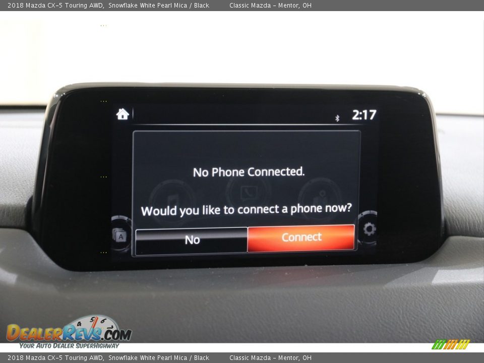 2018 Mazda CX-5 Touring AWD Snowflake White Pearl Mica / Black Photo #11