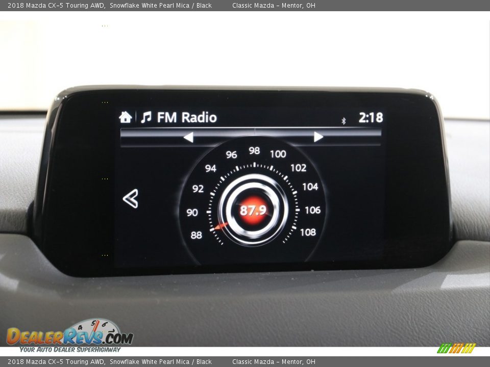2018 Mazda CX-5 Touring AWD Snowflake White Pearl Mica / Black Photo #12