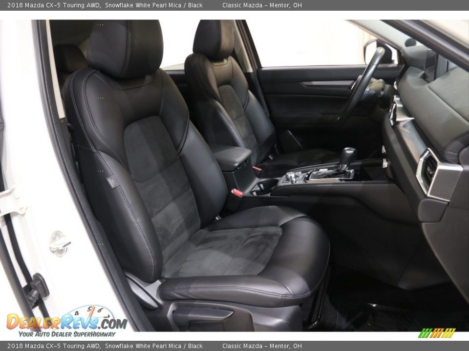 2018 Mazda CX-5 Touring AWD Snowflake White Pearl Mica / Black Photo #15