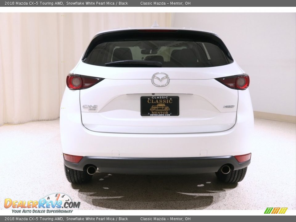 2018 Mazda CX-5 Touring AWD Snowflake White Pearl Mica / Black Photo #18