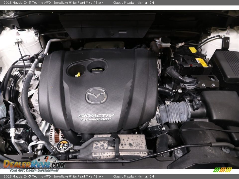 2018 Mazda CX-5 Touring AWD Snowflake White Pearl Mica / Black Photo #19