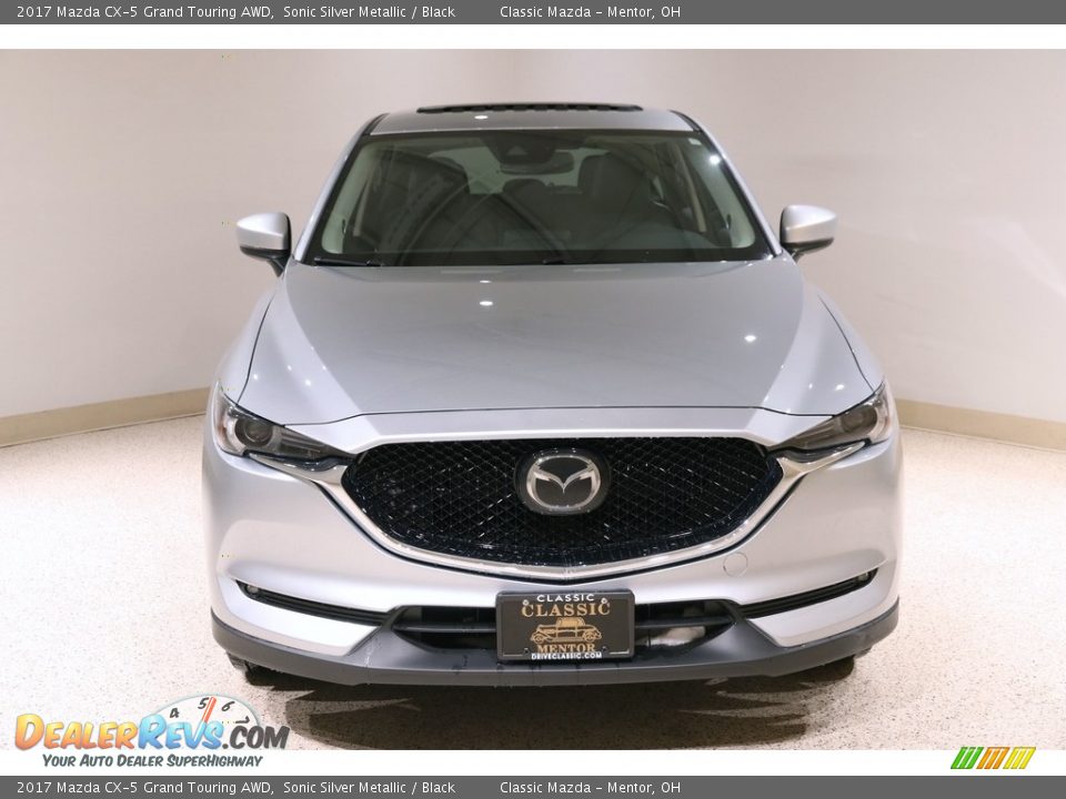 2017 Mazda CX-5 Grand Touring AWD Sonic Silver Metallic / Black Photo #2