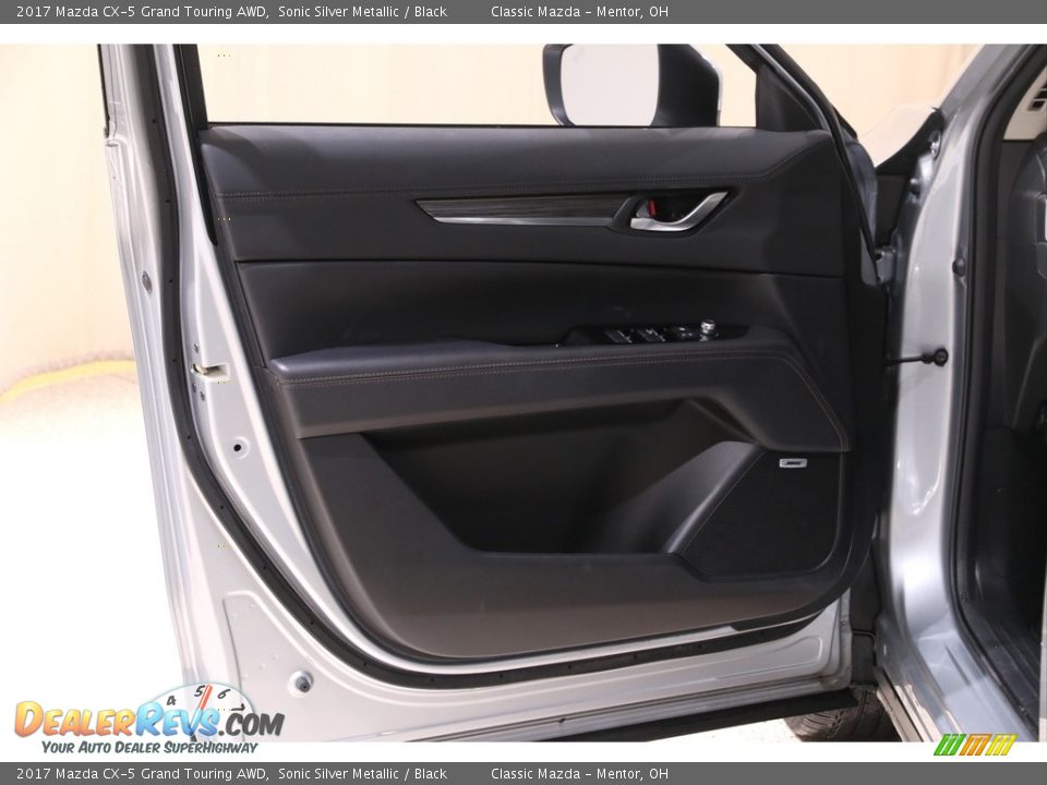 2017 Mazda CX-5 Grand Touring AWD Sonic Silver Metallic / Black Photo #4