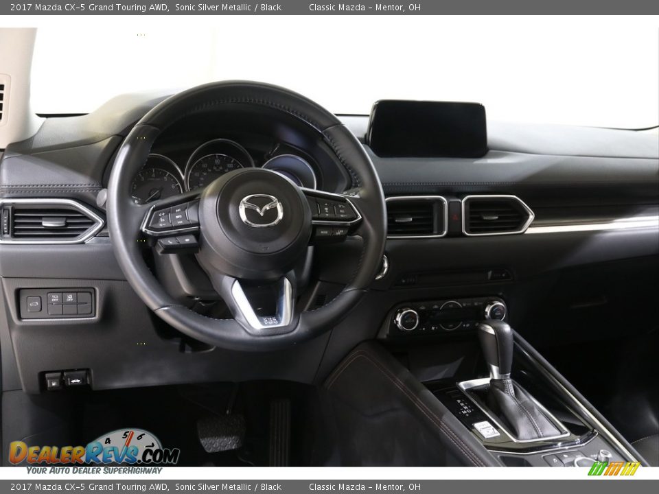 2017 Mazda CX-5 Grand Touring AWD Sonic Silver Metallic / Black Photo #6