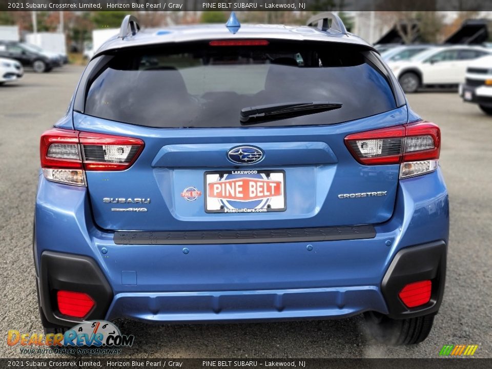 2021 Subaru Crosstrek Limited Horizon Blue Pearl / Gray Photo #7