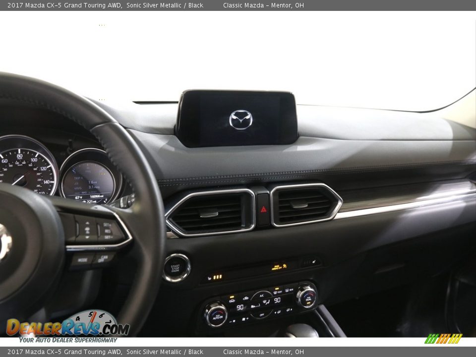 2017 Mazda CX-5 Grand Touring AWD Sonic Silver Metallic / Black Photo #9