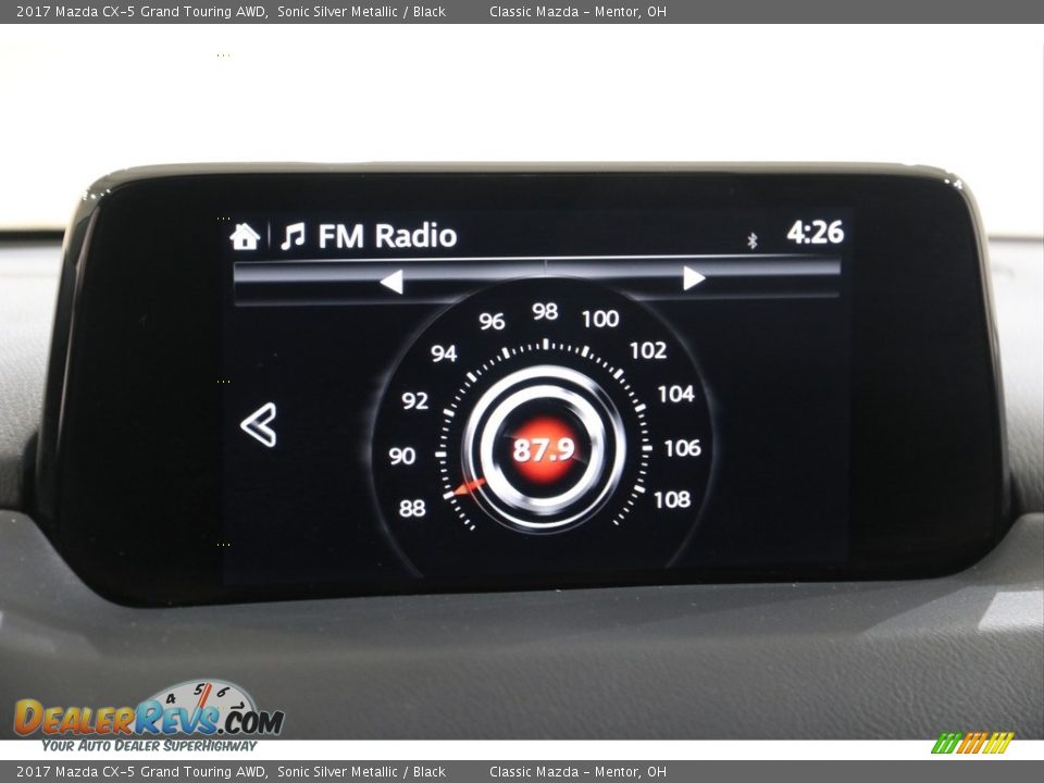 2017 Mazda CX-5 Grand Touring AWD Sonic Silver Metallic / Black Photo #11