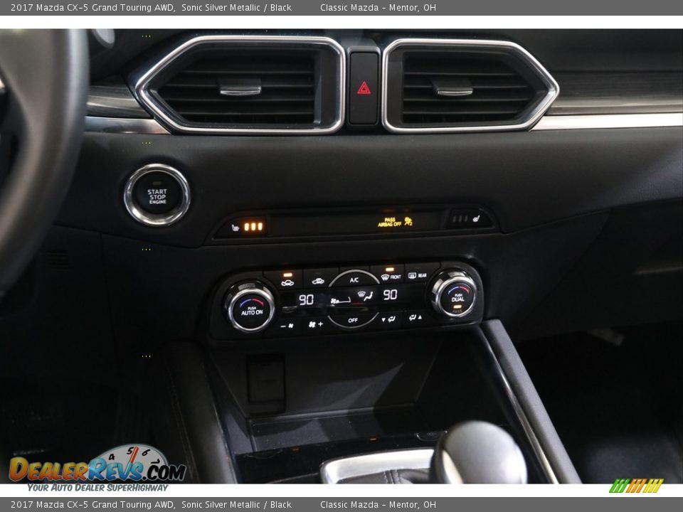 2017 Mazda CX-5 Grand Touring AWD Sonic Silver Metallic / Black Photo #12