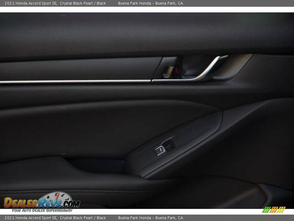 2021 Honda Accord Sport SE Crystal Black Pearl / Black Photo #34