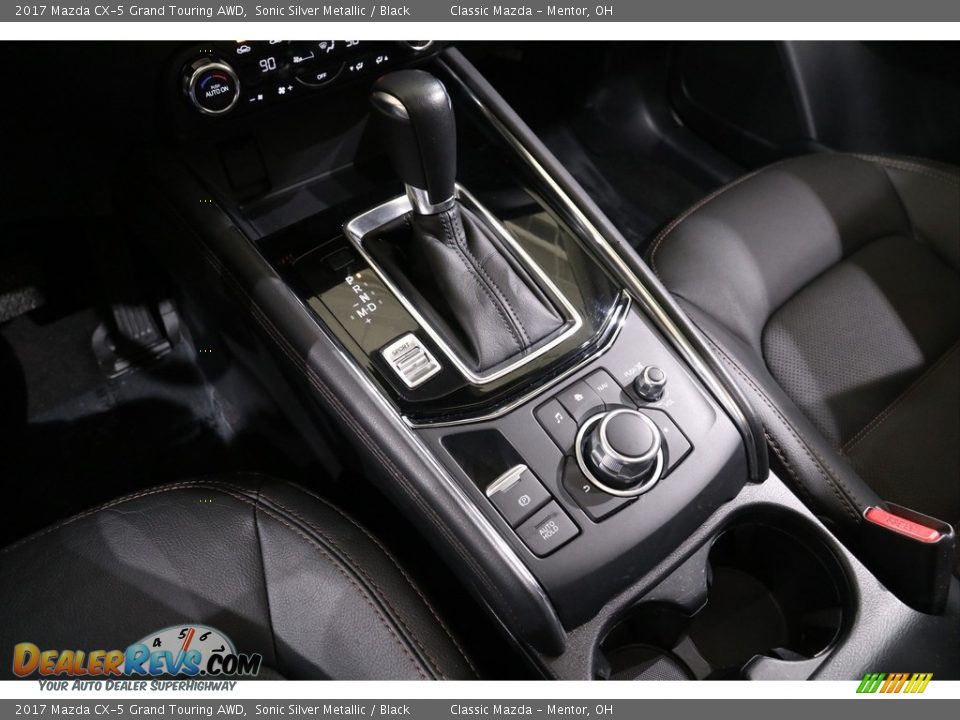 2017 Mazda CX-5 Grand Touring AWD Sonic Silver Metallic / Black Photo #13
