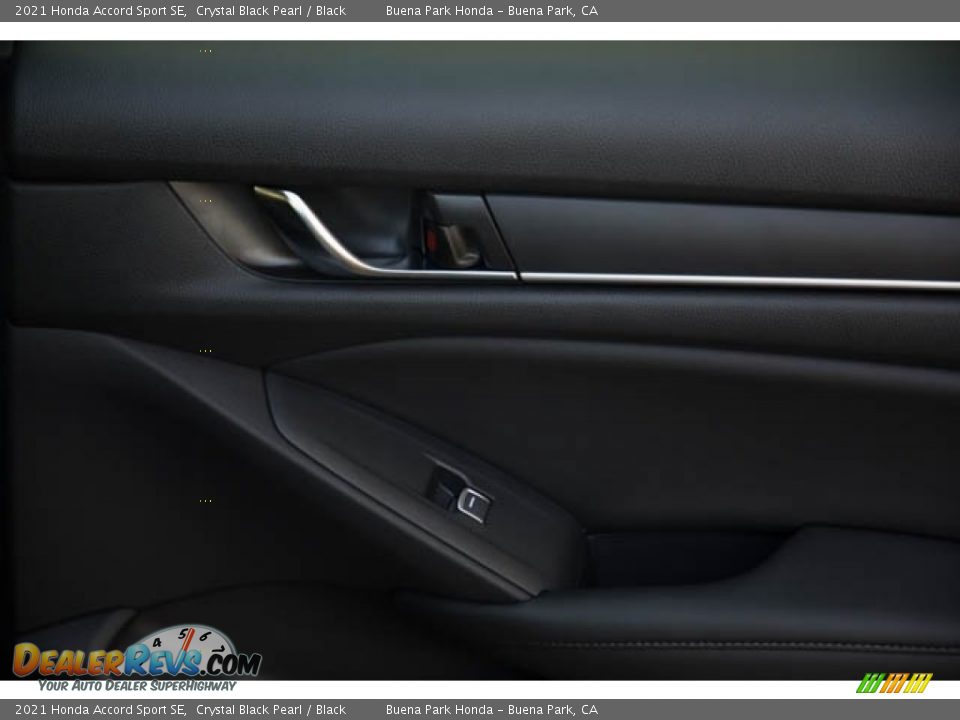 2021 Honda Accord Sport SE Crystal Black Pearl / Black Photo #35