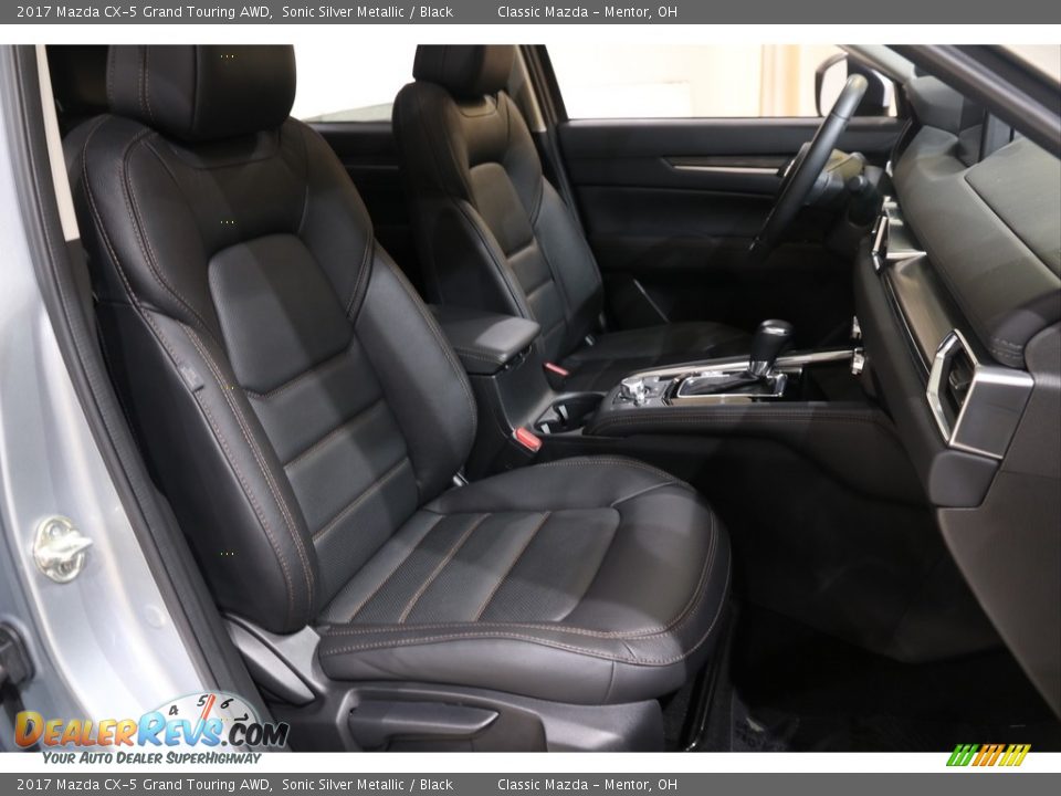 2017 Mazda CX-5 Grand Touring AWD Sonic Silver Metallic / Black Photo #14
