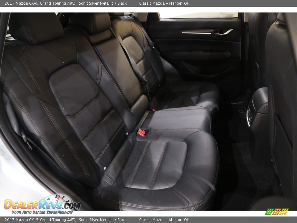 2017 Mazda CX-5 Grand Touring AWD Sonic Silver Metallic / Black Photo #15