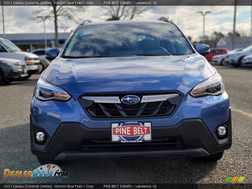 2021 Subaru Crosstrek Limited Horizon Blue Pearl / Gray Photo #3