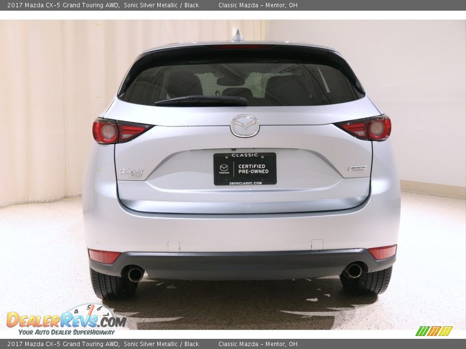 2017 Mazda CX-5 Grand Touring AWD Sonic Silver Metallic / Black Photo #17