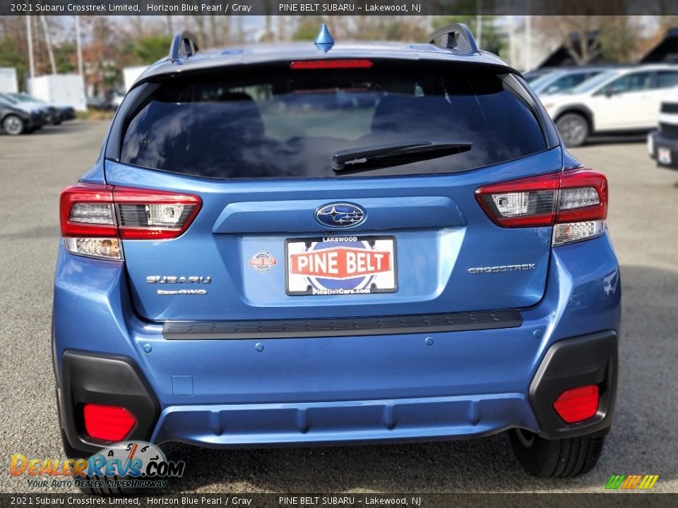 2021 Subaru Crosstrek Limited Horizon Blue Pearl / Gray Photo #7