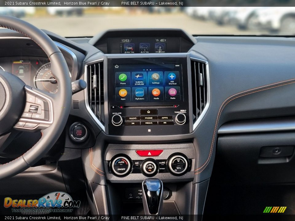 2021 Subaru Crosstrek Limited Horizon Blue Pearl / Gray Photo #10