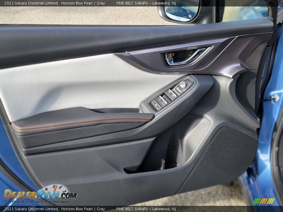 2021 Subaru Crosstrek Limited Horizon Blue Pearl / Gray Photo #13