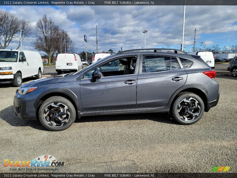 2021 Subaru Crosstrek Limited Magnetite Gray Metallic / Gray Photo #4