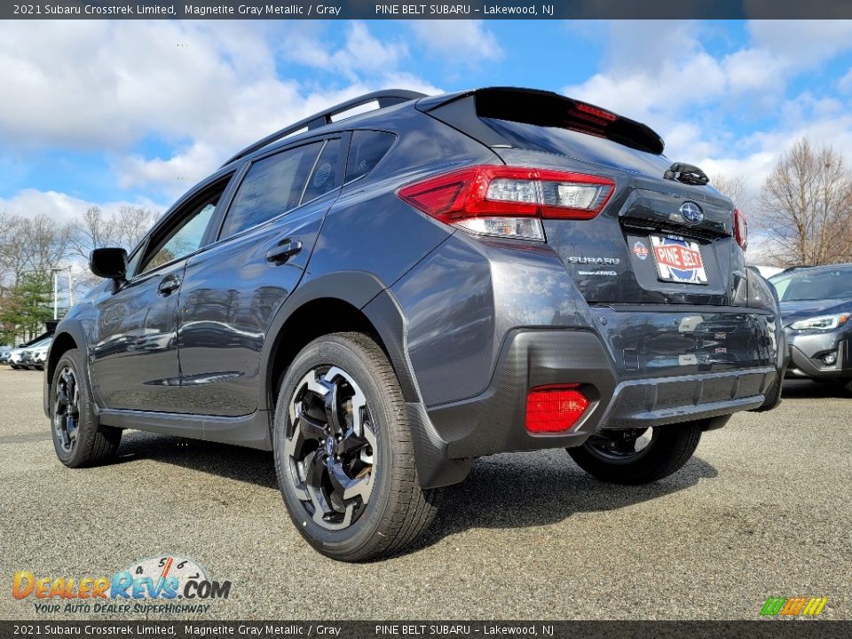2021 Subaru Crosstrek Limited Magnetite Gray Metallic / Gray Photo #6