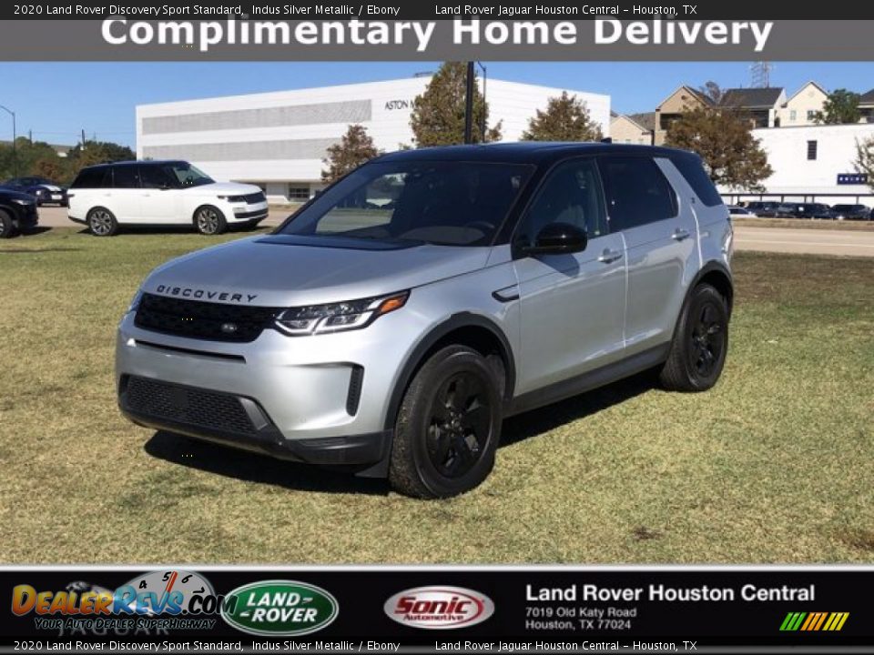 2020 Land Rover Discovery Sport Standard Indus Silver Metallic / Ebony Photo #1