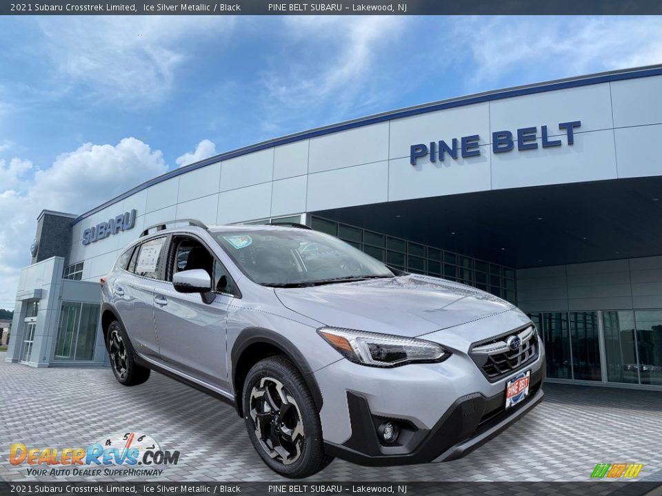 2021 Subaru Crosstrek Limited Ice Silver Metallic / Black Photo #1