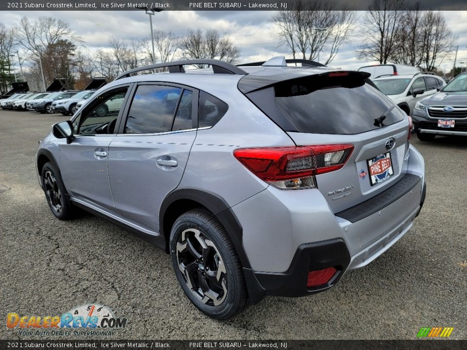 2021 Subaru Crosstrek Limited Ice Silver Metallic / Black Photo #6