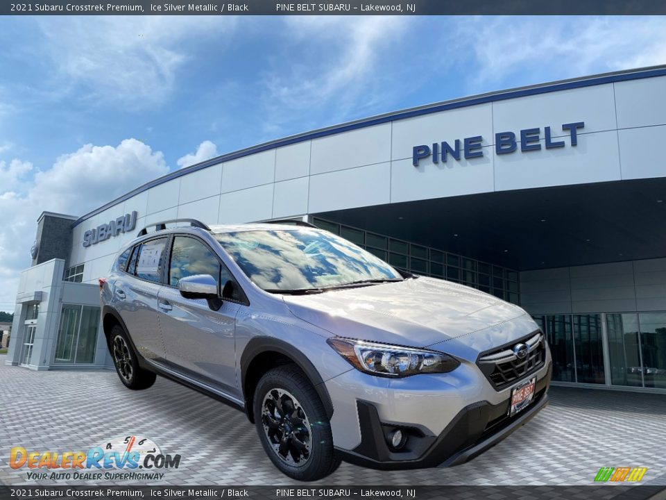 2021 Subaru Crosstrek Premium Ice Silver Metallic / Black Photo #1
