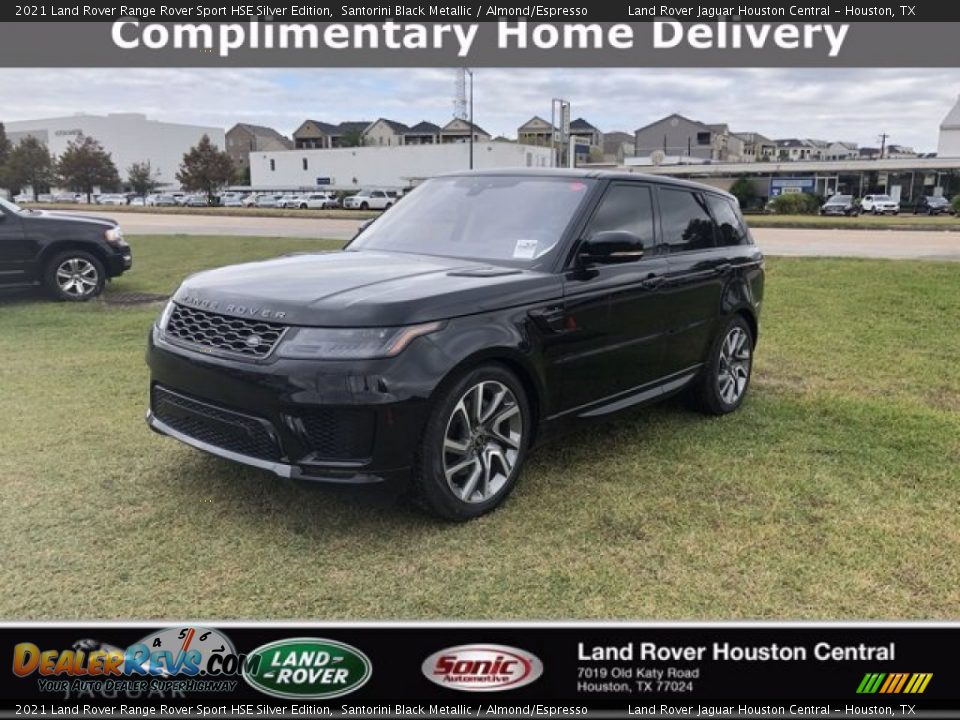 2021 Land Rover Range Rover Sport HSE Silver Edition Santorini Black Metallic / Almond/Espresso Photo #1