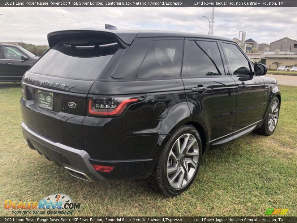 2021 Land Rover Range Rover Sport HSE Silver Edition Santorini Black Metallic / Almond/Espresso Photo #3