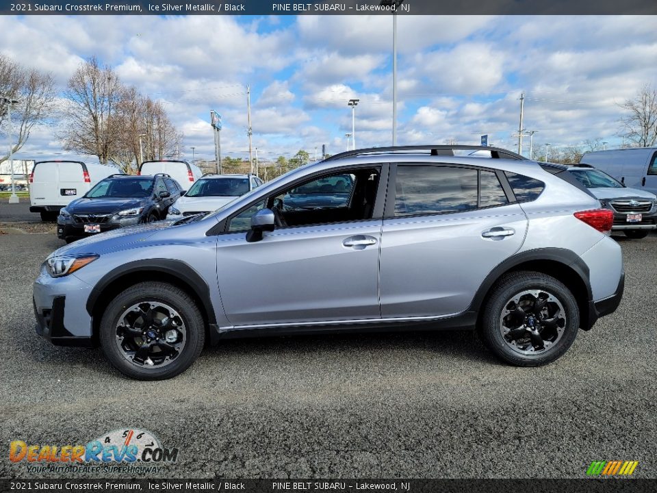 2021 Subaru Crosstrek Premium Ice Silver Metallic / Black Photo #4