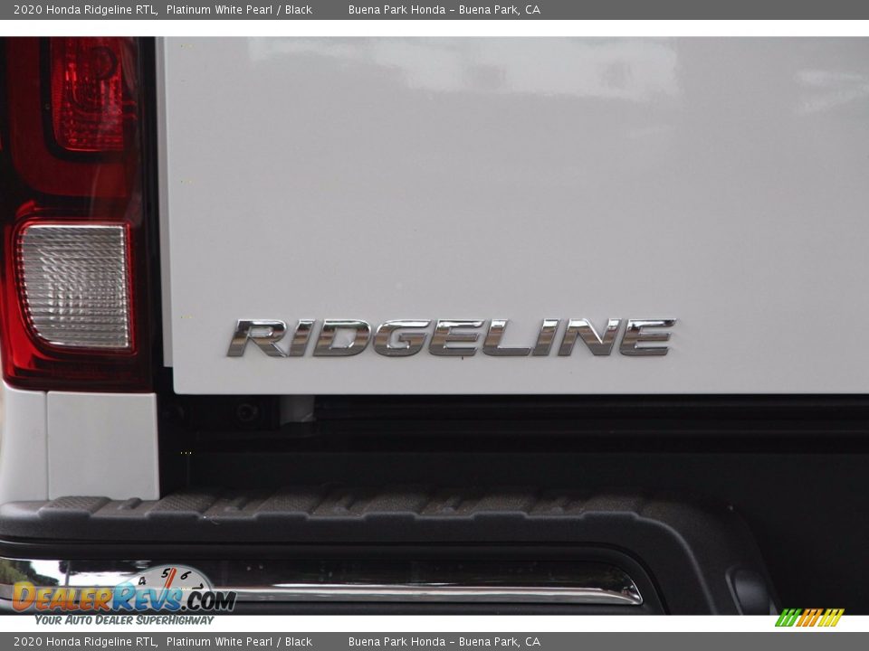 2020 Honda Ridgeline RTL Platinum White Pearl / Black Photo #7