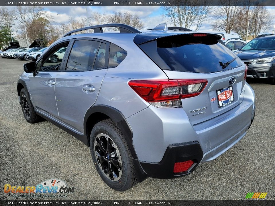 2021 Subaru Crosstrek Premium Ice Silver Metallic / Black Photo #6