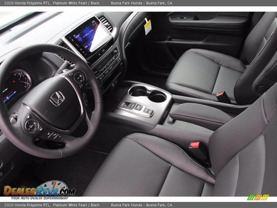 2020 Honda Ridgeline RTL Platinum White Pearl / Black Photo #9