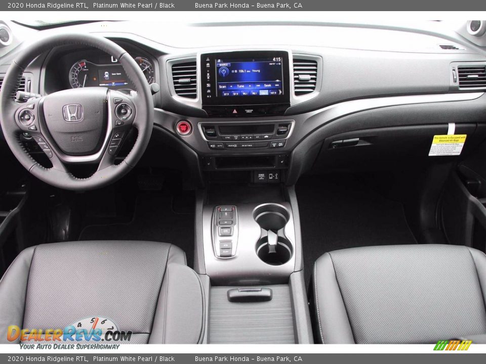 2020 Honda Ridgeline RTL Platinum White Pearl / Black Photo #12