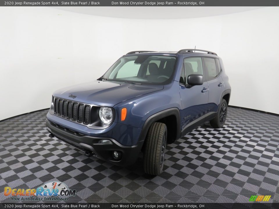 2020 Jeep Renegade Sport 4x4 Slate Blue Pearl / Black Photo #8
