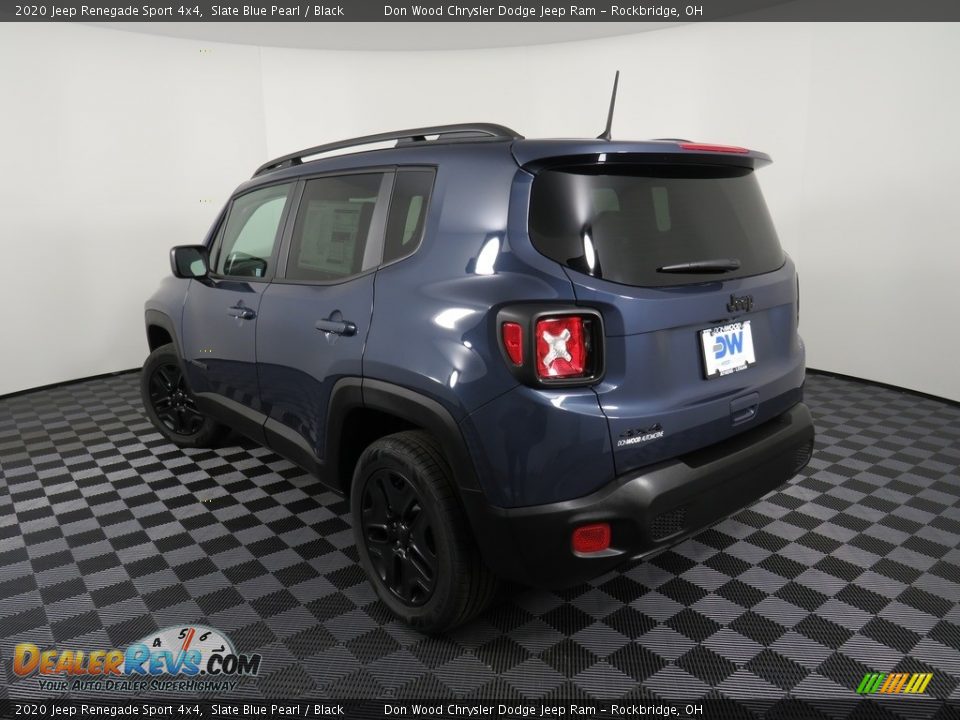 2020 Jeep Renegade Sport 4x4 Slate Blue Pearl / Black Photo #11