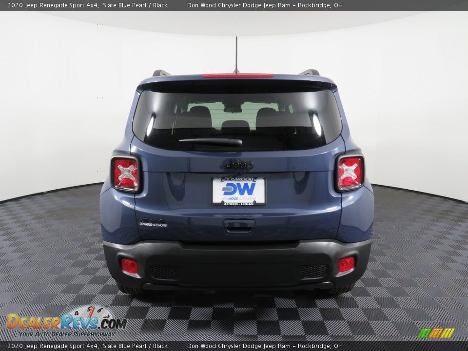 2020 Jeep Renegade Sport 4x4 Slate Blue Pearl / Black Photo #12