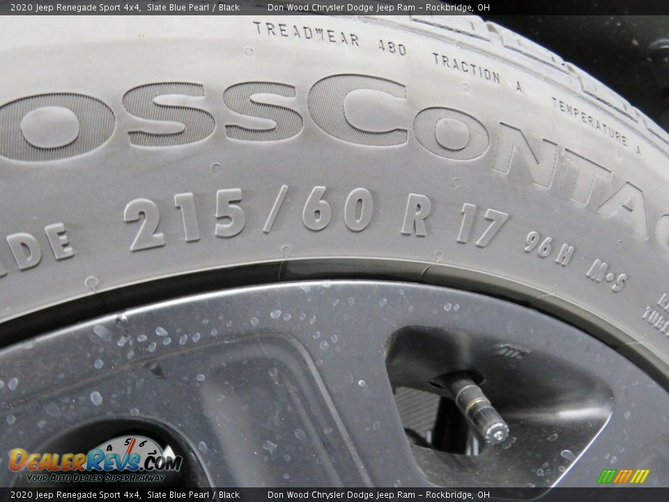 2020 Jeep Renegade Sport 4x4 Slate Blue Pearl / Black Photo #17