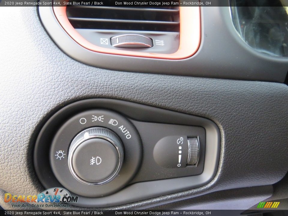 2020 Jeep Renegade Sport 4x4 Slate Blue Pearl / Black Photo #19