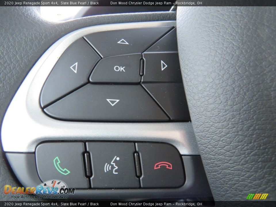 2020 Jeep Renegade Sport 4x4 Slate Blue Pearl / Black Photo #23