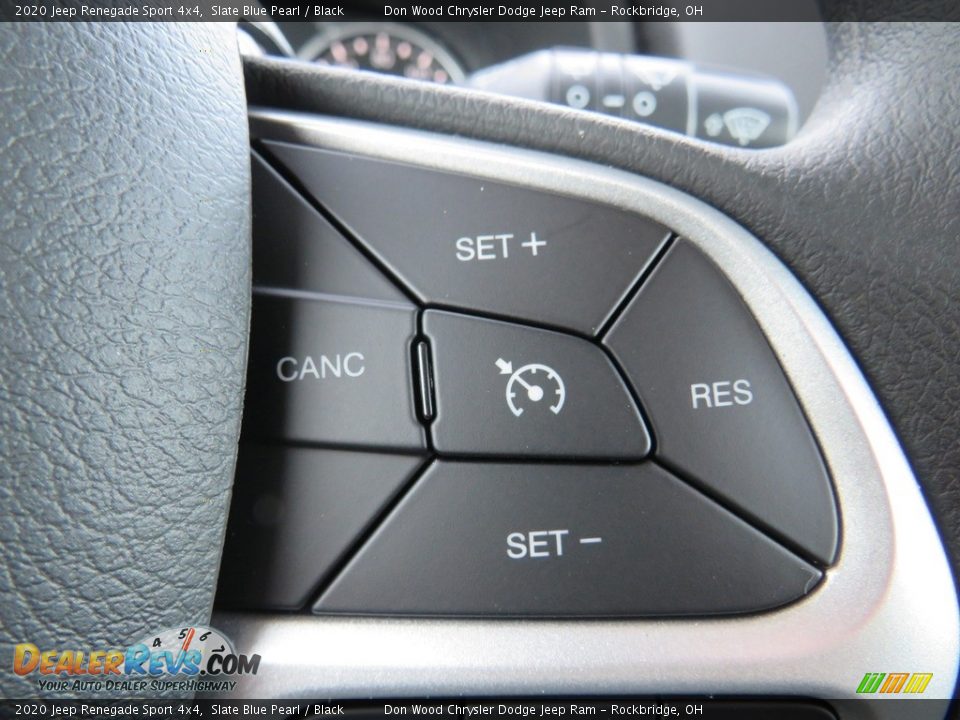 2020 Jeep Renegade Sport 4x4 Slate Blue Pearl / Black Photo #24