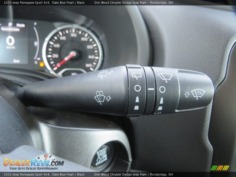 2020 Jeep Renegade Sport 4x4 Slate Blue Pearl / Black Photo #25