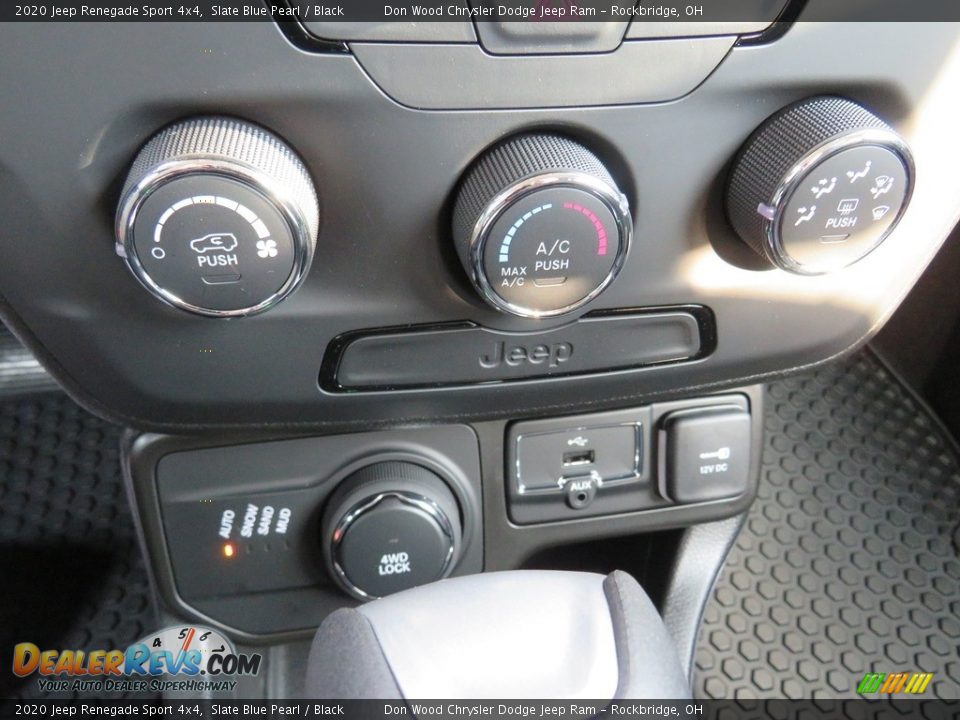 2020 Jeep Renegade Sport 4x4 Slate Blue Pearl / Black Photo #27
